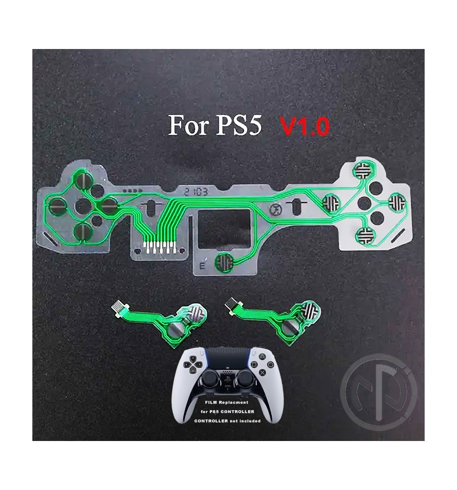 FILM CONDUTTIVO PER CONTROLLER PS5 V1 - FLEX RIBBON