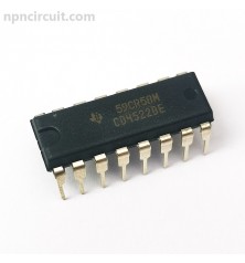 CD4522BE CMOS BCD counter