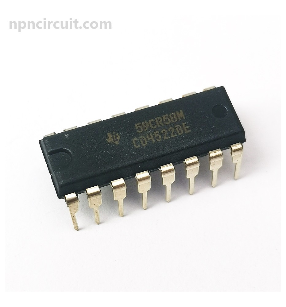 CD4522BE CMOS BCD counter